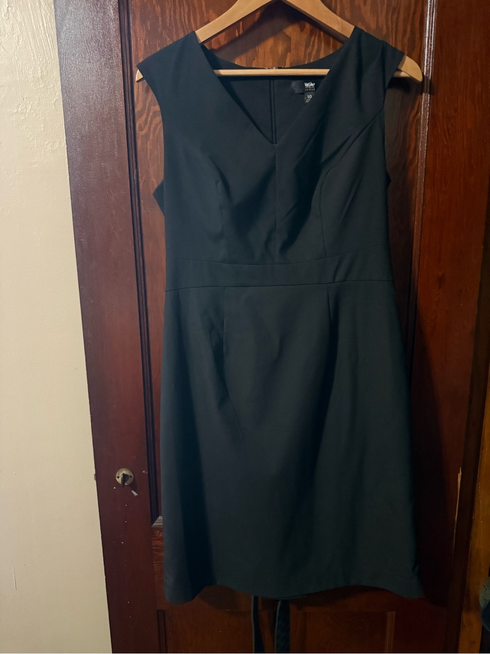 Mossimo Black V-Neck Dress